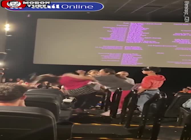 Video :Unusual altercation at a Sao Paulo Barbie screening